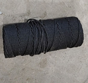 #36 Twine - Twisted Nylon Black UV Treated